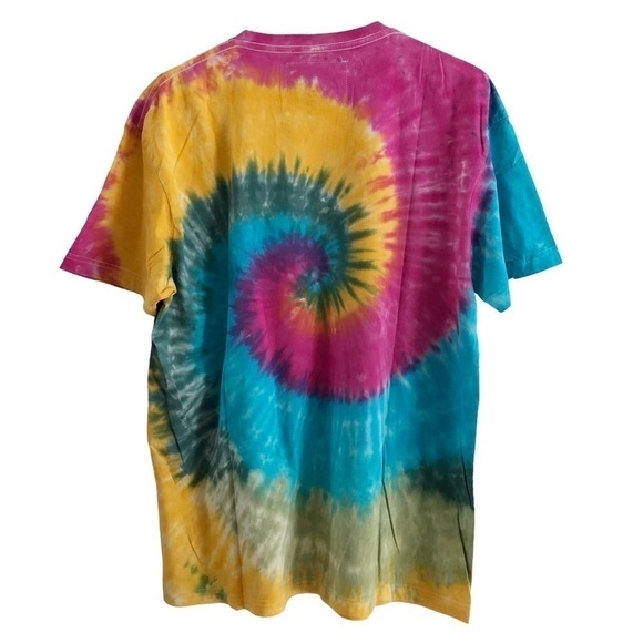 LA DETRESSE Tropical Panic Tie Dye Short Sleeve T-shirt Large - Picture 3 of 9
